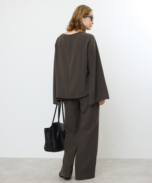 Sofia ジップスリーブ ブラウス（シャツ/ブラウス）｜Deuxieme Classe