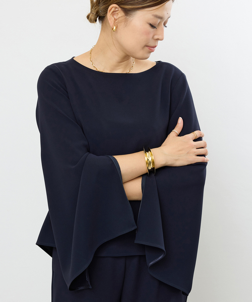 Sofia ジップスリーブ ブラウス（シャツ/ブラウス）｜Deuxieme