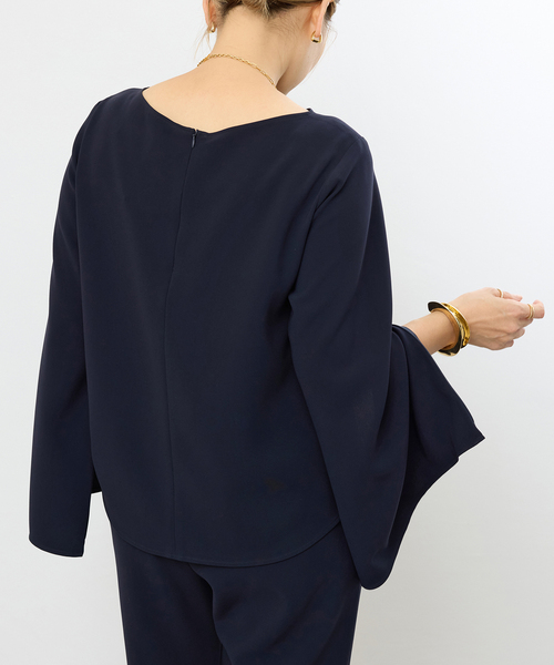 Sofia ジップスリーブ ブラウス（シャツ/ブラウス）｜Deuxieme