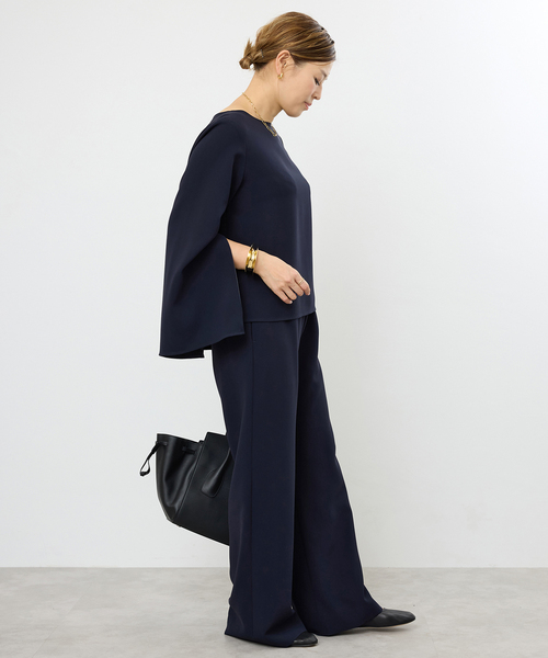 美品　24SS　ドゥーズィエムクラス Sofia ジップスリーブブラウス　日本製 美品 24SS ドゥーズィエムクラス Sofia ジップスリーブブラウス