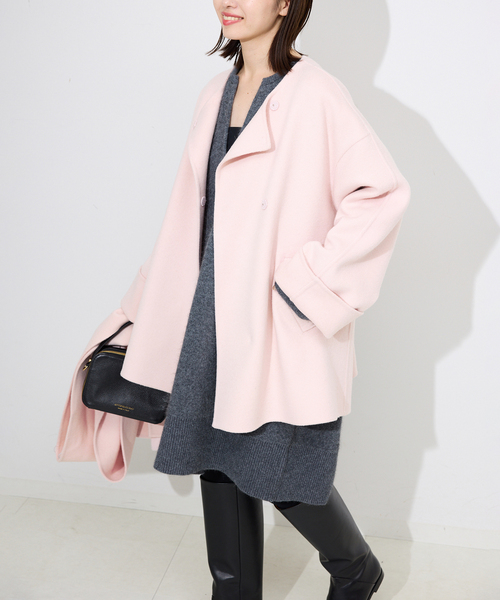 スローブイエナ ライナー付きブルゾン　新品♡黒 SLOBE IENA - スローブ イエナ 24AW ダンボールスキッパープルオーバー