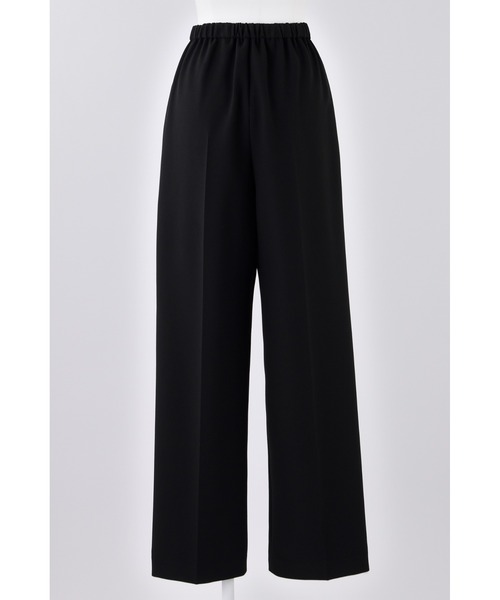 ENFOLD（エンフォルド）の「ダブルクロス ストレートテーラードトラウザー（その他パンツ・レディース・ブラック/ブラウン・36/34/38）」の7枚目の写真