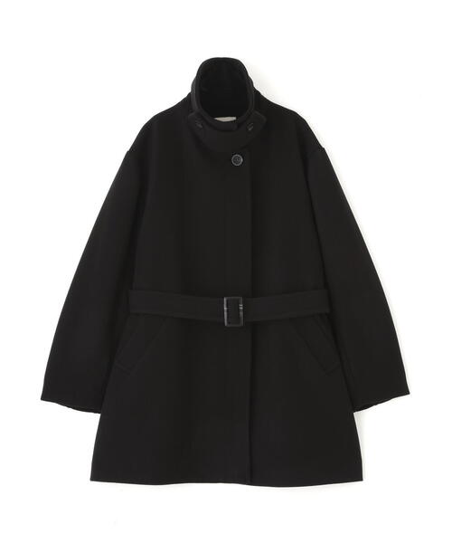 FREE'S MART(フリーズマート)の「◆スタンドカラーミドル丈ツイードコート(ステンカラーコート・レディース・ブラック系その他/ブラック/ブラウン系その他・MEDIUM/SMALL)」の5枚目の写真