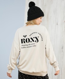 ROXY | ROXY/ロキシー トレーナー スウェット クルーネック ロゴ バックプリント SUNSET CHASER PULL OVER RPO254628M(スウェット)