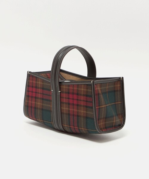 <A VACATION＞SEE SAW チェック バッグ A VACATION＞SEE SAW チェック バッグ（ハンドバッグ）｜A VACATION