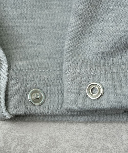 reca（レカ）の「2WAY裾スナップスウェットパンツ（スウェットパンツ・レディース・ブラック/トップグレー・M）」の3枚目の写真