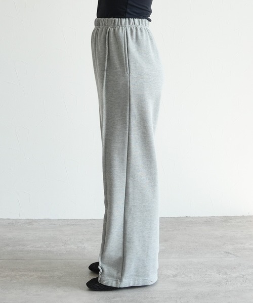 reca（レカ）の「2WAY裾スナップスウェットパンツ（スウェットパンツ・レディース・ブラック/トップグレー・M）」の22枚目の写真