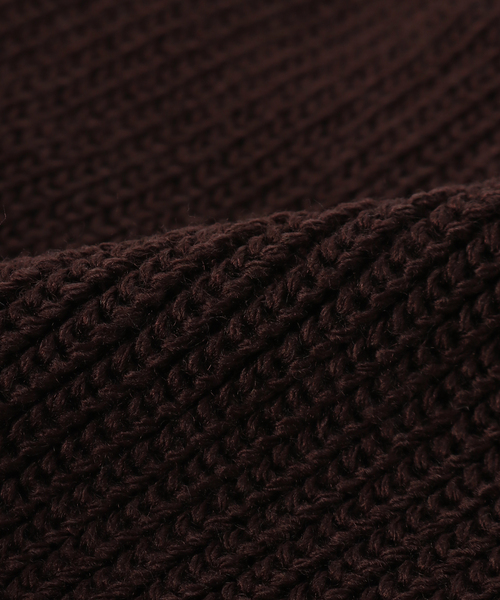 417 EDIFICE（フォーワンセブンエディフィス）の「RACAL / ラカル Two-Way Knit Cap（キャップ・メンズ・ブラック/ブルー/チャコールグレー/ピンク/ブラウン・FREE）」の9枚目の写真