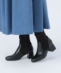 BEAMS HEART（ビームスハート）の「フェイク レザー スエード 切替 ブーツ（22.5～24.5cm）（ブーツ）」