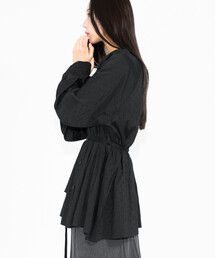 Bshop | eunoia | ラウンドカラー ブラウス WOMEN(シャツ/ブラウス)