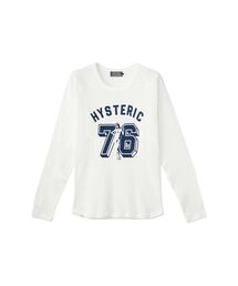 HYSTERIC GLAMOUR | NUMBER 76 Tシャツ(Tシャツ/カットソー)