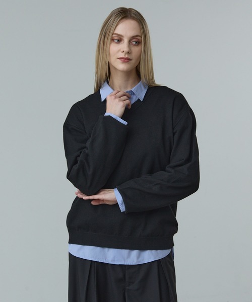 【新品未使用】 ミッソーニ ロングスリーブVネックニット CALLNE】V-neck Long Sleeve Knit / Vネックロングスリーブニット