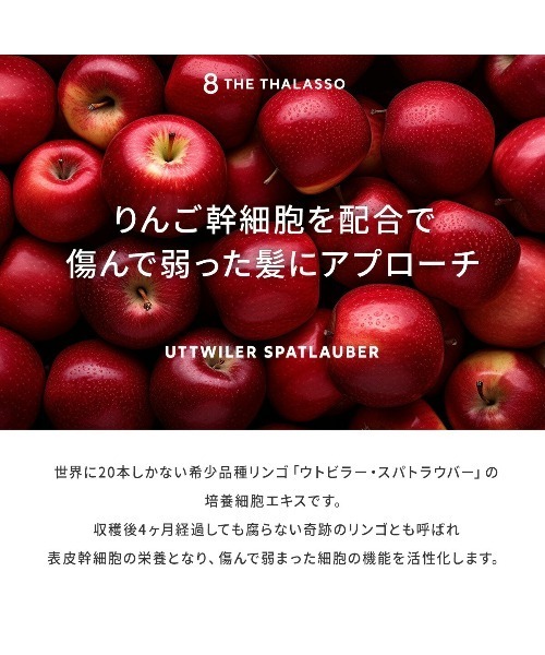 8 THE THALASSO（エイトザタラソ）の「エイトザタラソ　ヘアオイル　金木犀の香り（ヘアオイル/ヘアミルク・レディース・金木犀・FREE）」の4枚目の写真