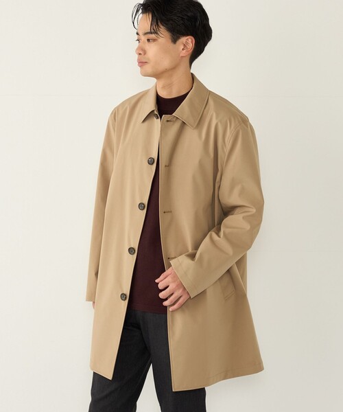 SHIPS Colors(シップス カラーズ)の「SHIPS Colors:〈撥水・防風〉ステンカラー コート◇(ステンカラーコート・メンズ・ベージュ/ダークグレー/ネイビー/ブルー/ベージュ系・LARGE/MEDIUM/X-LARGE)」の21枚目の写真