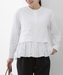 SONO ソーノ　ロングシャツ Sono（ソーノ） ブラウス シャツ ご自宅でお洗濯可能/日本製撥水