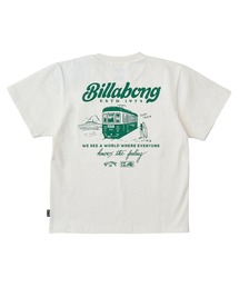 BILLABONG（ビラボン）の「BILLABONG キッズ 【江ノ電×BILLABONG】ENODEN TEE ロンＴ 【2025年秋冬モデル】/ビラボンキッズ江ノ電コラボバックプリント半袖Tシャツ（Tシャツ/カットソー）」