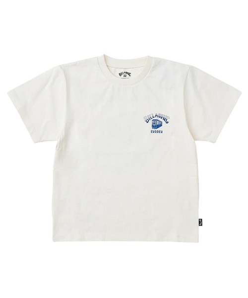 BILLABONG（ビラボン）の「BILLABONG キッズ 【江ノ電×BILLABONG】ENODEN TEE ロンＴ 【2025年秋冬モデル】/ビラボンキッズ江ノ電コラボバックプリント半袖Tシャツ（Tシャツ/カットソー・キッズ・グリーン/クリーム/ブルー・130/140/150/160）」の6枚目の写真