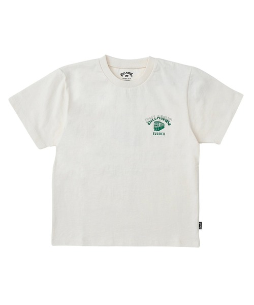 BILLABONG（ビラボン）の「BILLABONG キッズ 【江ノ電×BILLABONG】ENODEN TEE ロンＴ 【2025年秋冬モデル】/ビラボンキッズ江ノ電コラボバックプリント半袖Tシャツ（Tシャツ/カットソー・キッズ・グリーン/クリーム/ブルー・130/140/150/160）」の4枚目の写真