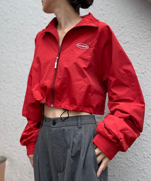 ブランド古着】Mela｜メラ（レディース）のブルゾン（レッド/赤色系