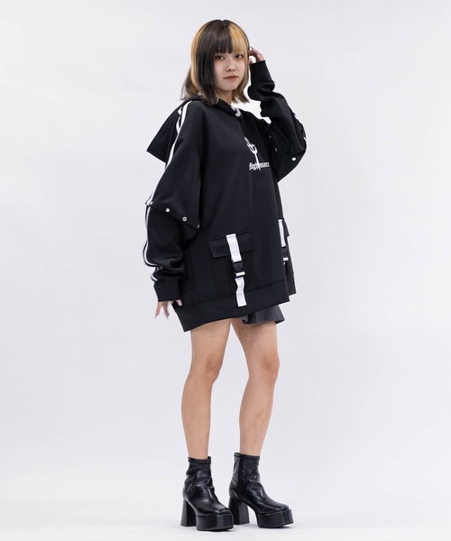 セール】【13】2WAY セーラーカラー プルオーバー（スウェット