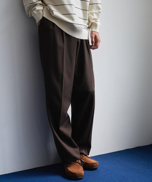 仁村紗和さん着用』『UR TECH』完声2タックワイドトラウザー（その他