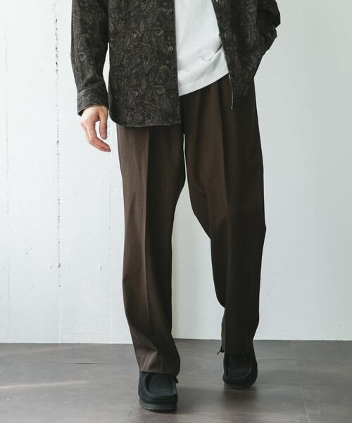 仁村紗和さん着用』『UR TECH』完声2タックワイドトラウザー（その他