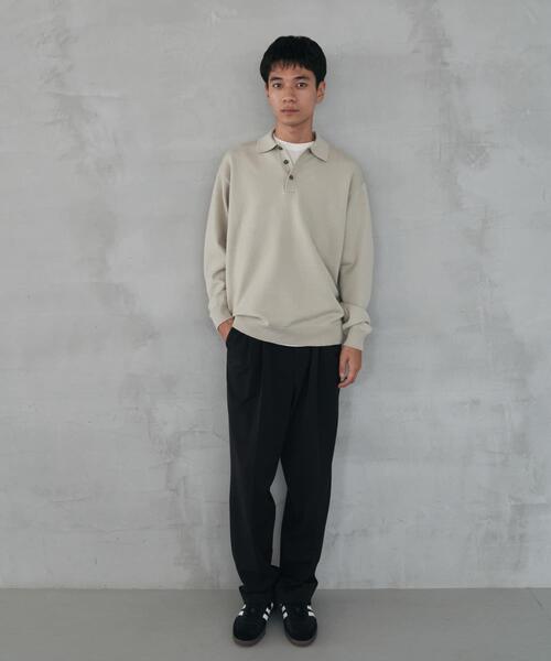 URBAN RESEARCH DOORS（アーバンリサーチドアーズ）の「『仁村紗和さん着用』『UR TECH』完声2タックワイドトラウザー（その他パンツ・メンズ・ブラック/ブラウン・MEDIUM/LARGE/SMALL）」の20枚目の写真