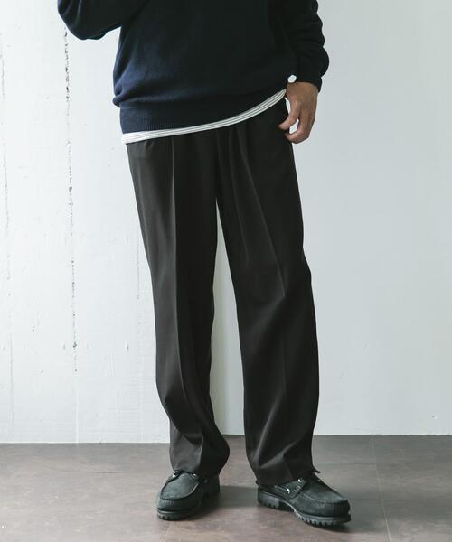 仁村紗和さん着用』『UR TECH』完声2タックワイドトラウザー（その他