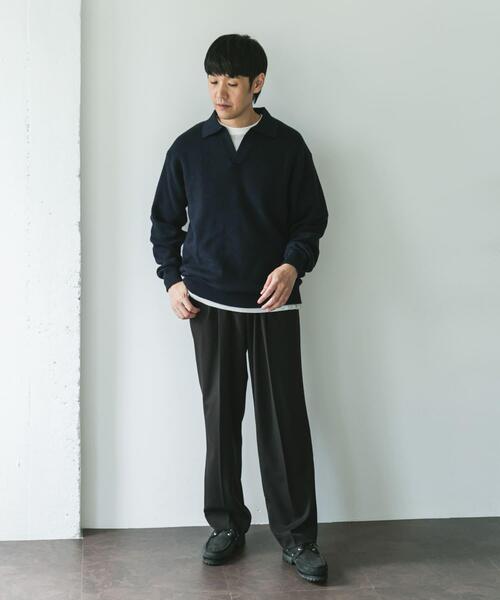 仁村紗和さん着用』『UR TECH』完声2タックワイドトラウザー（その他