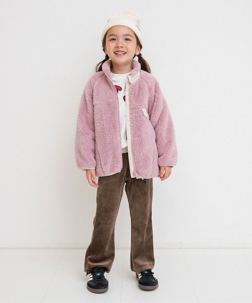 BREEZE(ブリーズ)の「【あったか素材】DAISUKI カットコールフレアパンツ_ジュニア対応(その他パンツ・キッズ・ブラウン/キャメル/ピンク/ミント/ベージュ/ラベンダー/ブラック・80/90/100/110/120/130/140)」の14枚目の写真