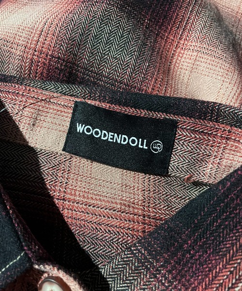 WOODENDOLL(ウッディンドール)の「WOODENDOLL オンブレチェックシャツ(シャツ/ブラウス・メンズ・ブラック/レッド・M/L/LL)」の22枚目の写真