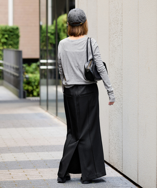 ≪手洗い可≫イージースラックススカート（スカート）｜FRAMeWORK