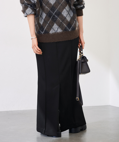 ≪手洗い可≫イージースラックススカート（スカート