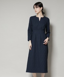 troisieme chaco/PUFFY JACQUARD ワンピース