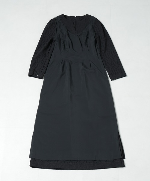 troisieme chaco/PUFFY JACQUARD ワンピース（ワンピース