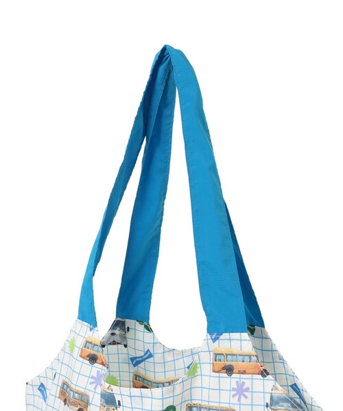 BEAMS mini（ビームスミニ）の「【COLLABORATION】那須どうぶつ王国 / ECOバッグ 2025FW（トートバッグ・レディース・ミント/オレンジ・ONE SIZE）」の12枚目の写真