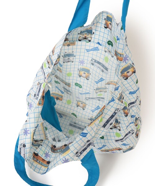 BEAMS mini（ビームスミニ）の「【COLLABORATION】那須どうぶつ王国 / ECOバッグ 2025FW（トートバッグ・レディース・ミント/オレンジ・ONE SIZE）」の14枚目の写真