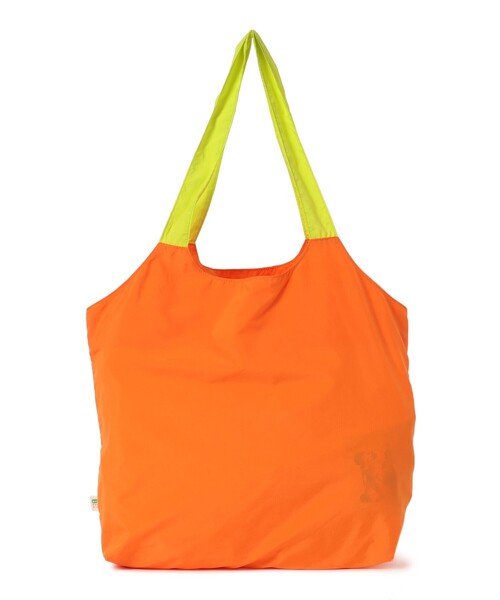 BEAMS mini（ビームスミニ）の「【COLLABORATION】那須どうぶつ王国 / ECOバッグ 2025FW（トートバッグ・レディース・ミント/オレンジ・ONE SIZE）」の17枚目の写真
