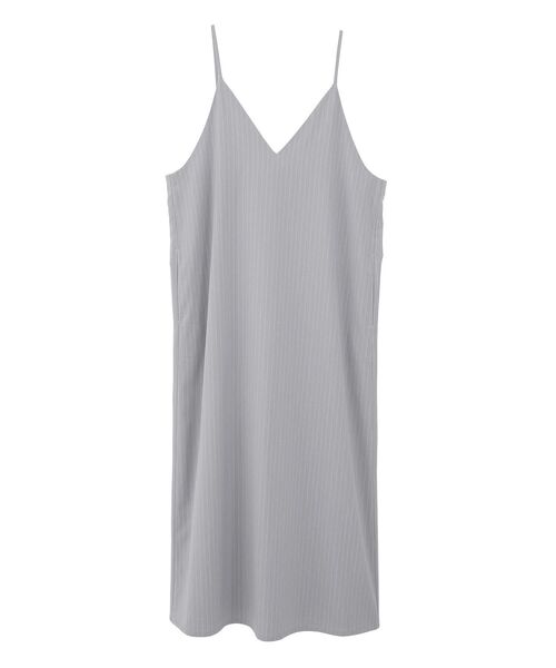 Green　Parks（グリーンパークス）の「Vネックキャミワンピース（ワンピース・レディース・グレー/ネイビー/ブラック・FREE）」の19枚目の写真