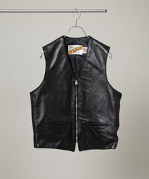 NANO universe | Schott/193V LEATHER VEST(ベスト)