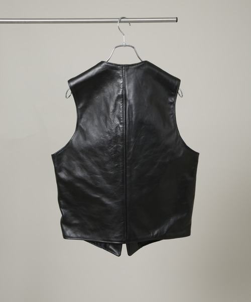 Schott 193V LEATHER VEST / レザーベスト　新品未使用 193V LEATHER VEST/レザーベスト | Schott（ショット） ｜【公式】通販