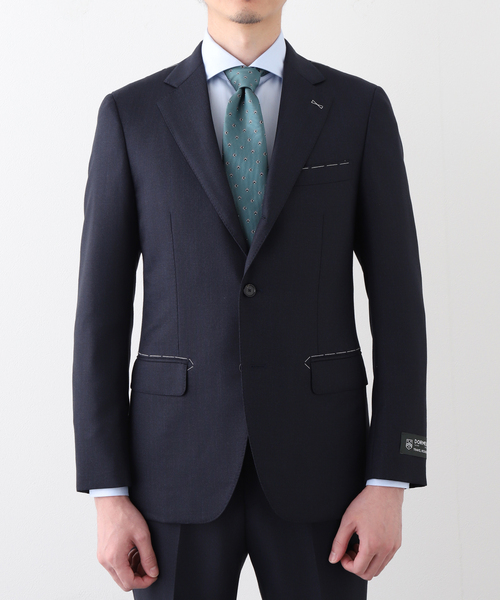 EDIFICE(エディフィス)の「D.OLIVER 3ボタン ピンヘッド (DORMEUIL)(スーツセット・メンズ・ネイビー/グリーン系その他・48/46/44/42/50)」の6枚目の写真
