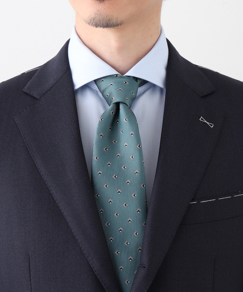 EDIFICE(エディフィス)の「D.OLIVER 3ボタン ピンヘッド (DORMEUIL)(スーツセット・メンズ・ネイビー/グリーン系その他・48/46/44/42/50)」の9枚目の写真