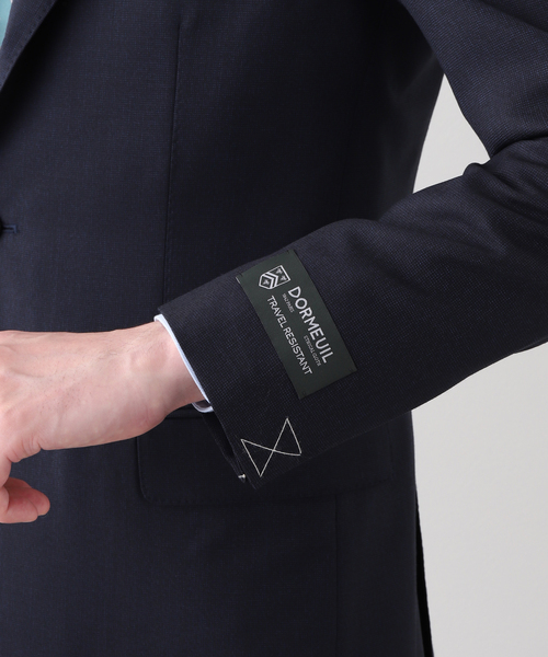 EDIFICE(エディフィス)の「D.OLIVER 3ボタン ピンヘッド (DORMEUIL)(スーツセット・メンズ・ネイビー/グリーン系その他・48/46/44/42/50)」の12枚目の写真