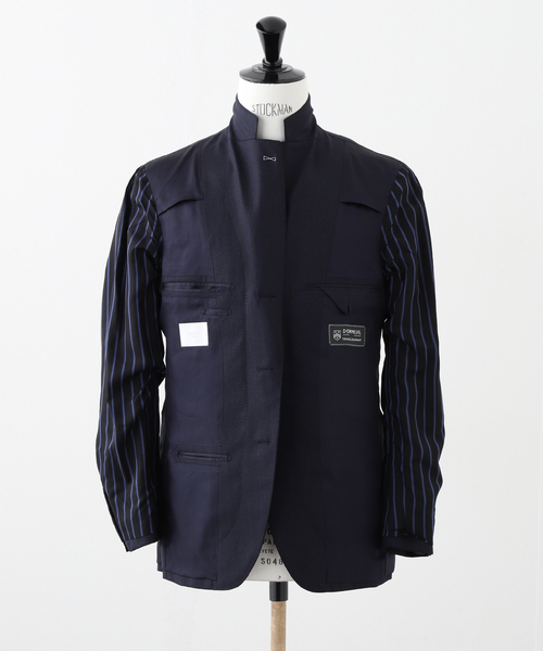 EDIFICE(エディフィス)の「D.OLIVER 3ボタン ピンヘッド (DORMEUIL)(スーツセット・メンズ・ネイビー/グリーン系その他・48/46/44/42/50)」の18枚目の写真