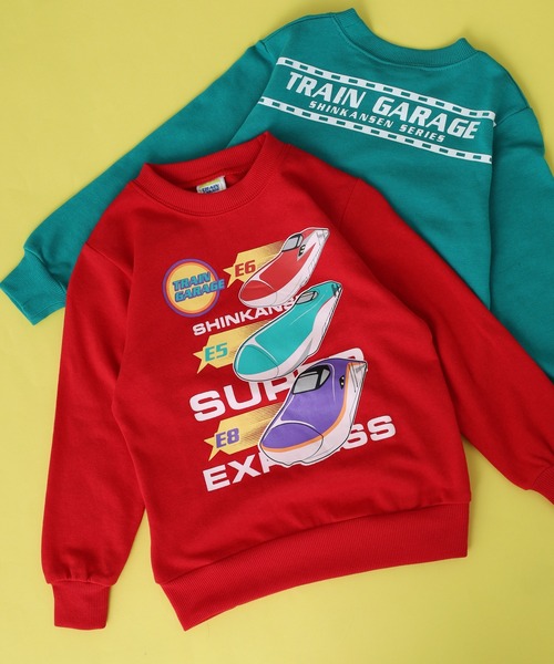 セール】新幹線 裏毛トレーナー（スウェット）｜FUNALIVE