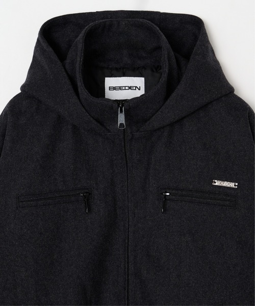 BEEDEN（ビーデン）の「DOLMAN HOODED BLOUSON（ブルゾン・レディース・マルチ/ダークグレー・FREE）」の10枚目の写真