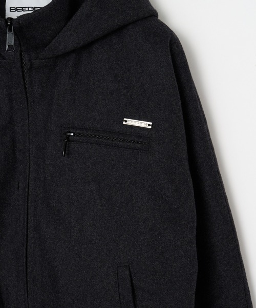 BEEDEN（ビーデン）の「DOLMAN HOODED BLOUSON（ブルゾン・レディース・マルチ/ダークグレー・FREE）」の11枚目の写真