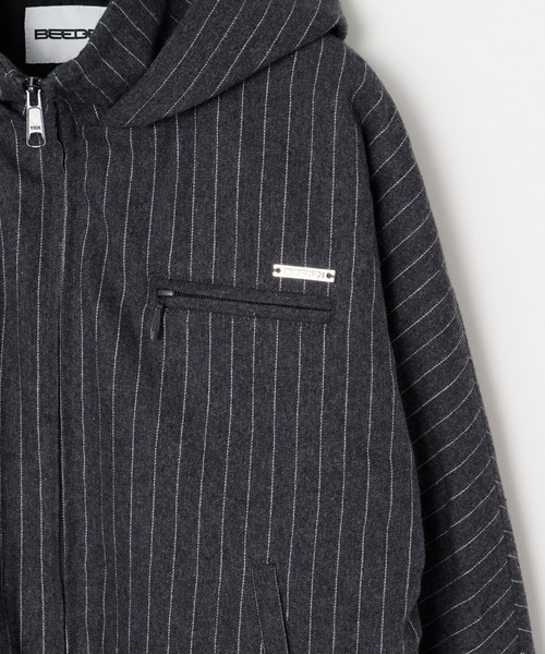 BEEDEN（ビーデン）の「DOLMAN HOODED BLOUSON（ブルゾン・レディース・マルチ/ダークグレー・FREE）」の21枚目の写真