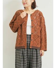 SM2 | クロシェ編み風カーディガン(カーディガン/ボレロ)